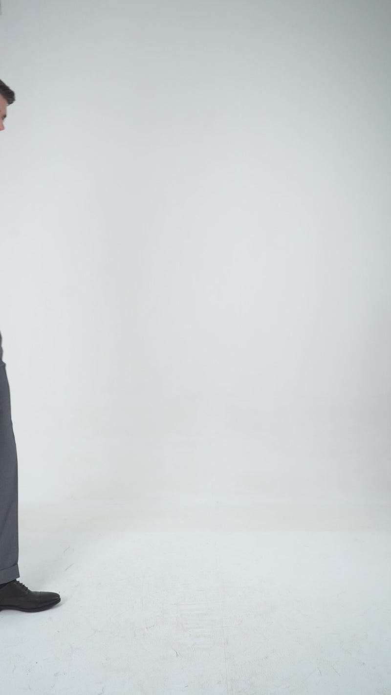 Monti Diagonal White Twill Shirt