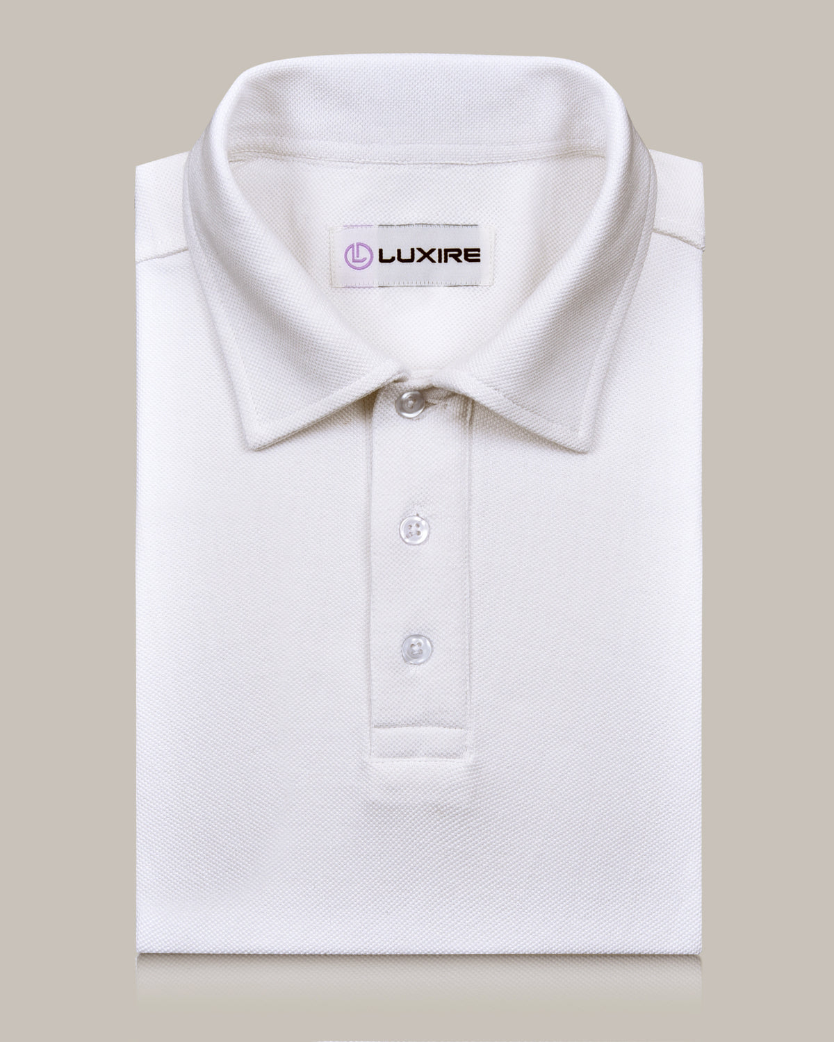 EZS Aria White Polo - 3