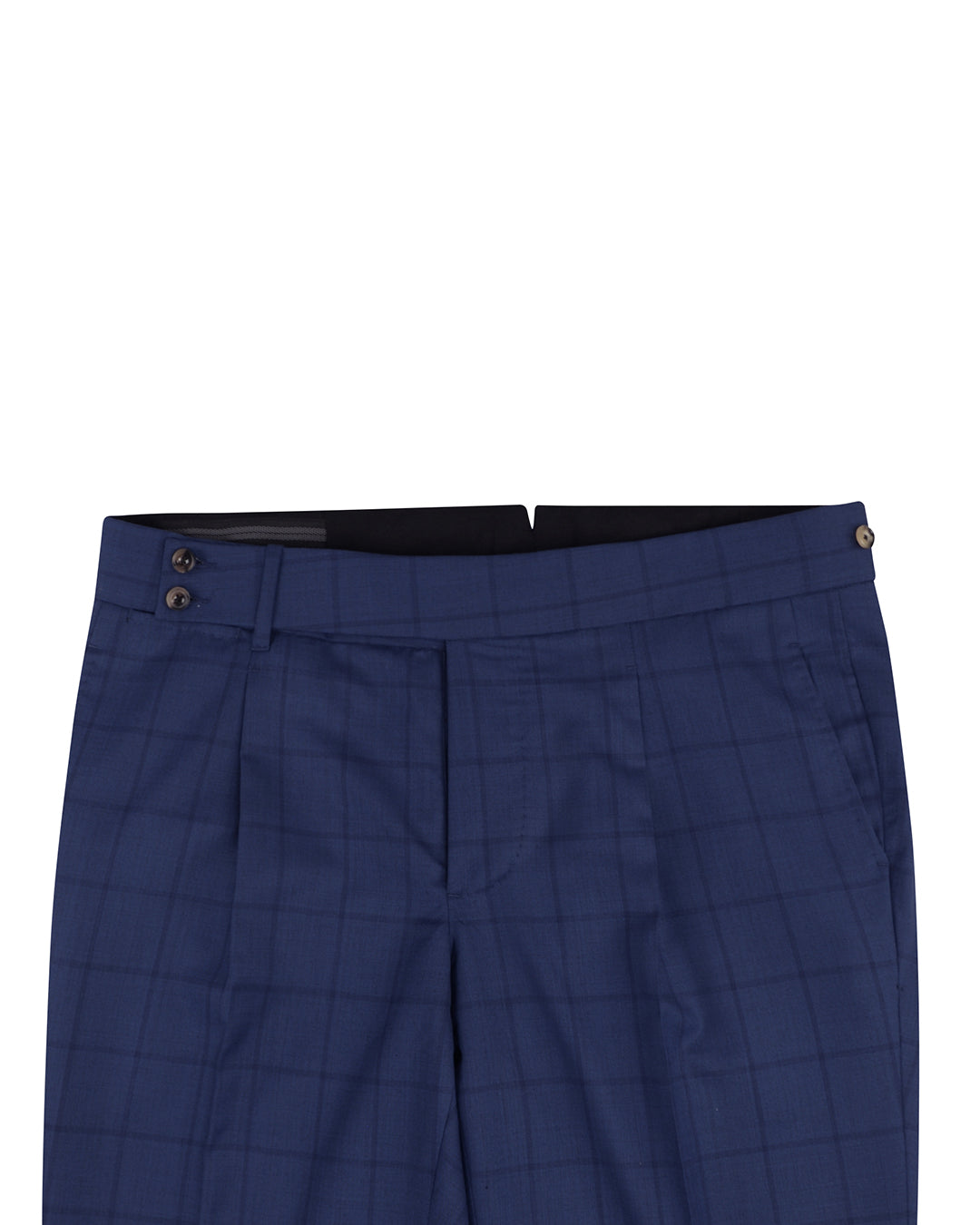 Drago: Super 160s Royal Blue Checks - 2