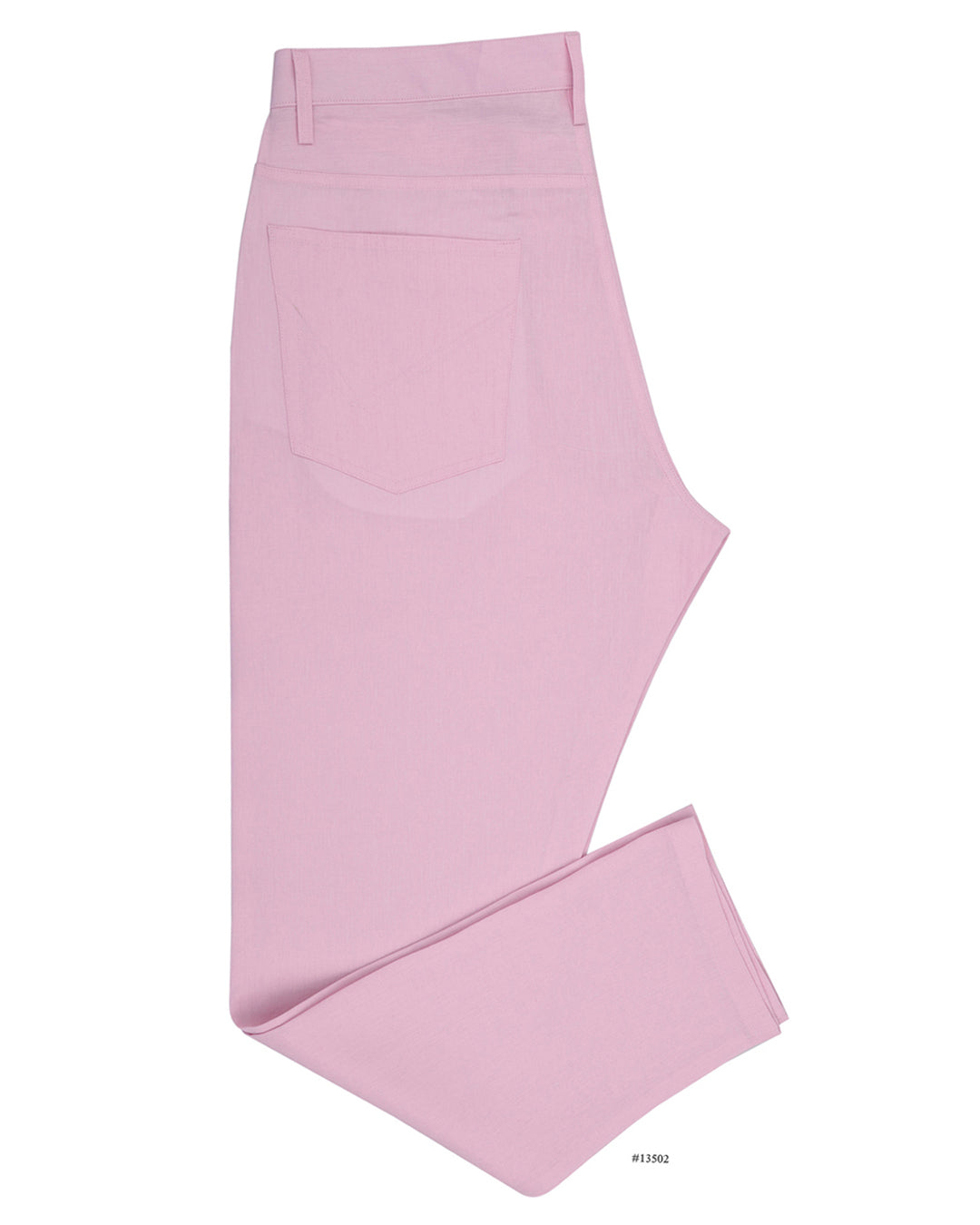 Dugdale Linen:Pink Plain - 1