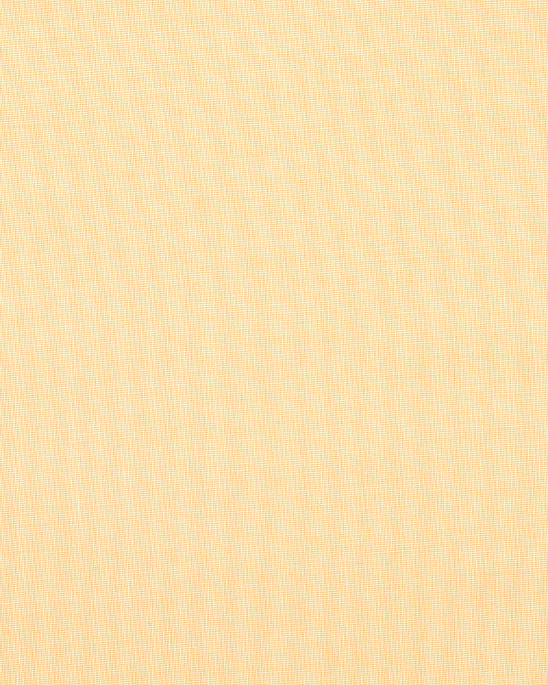 Cotton Poly: Light Yellow End On End Shirt