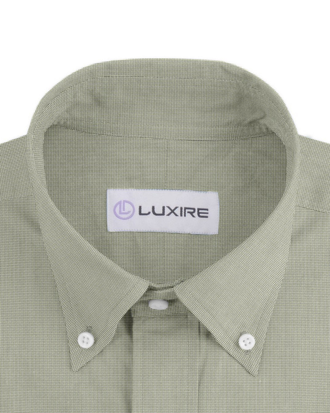 Cotton Poly: Light Olive End On End - 2