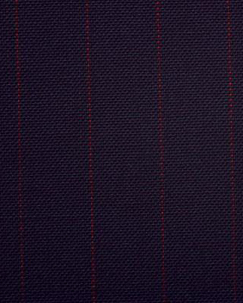 Dugdale Fine Worsted - Navy with Red Pin Stripe Jacket