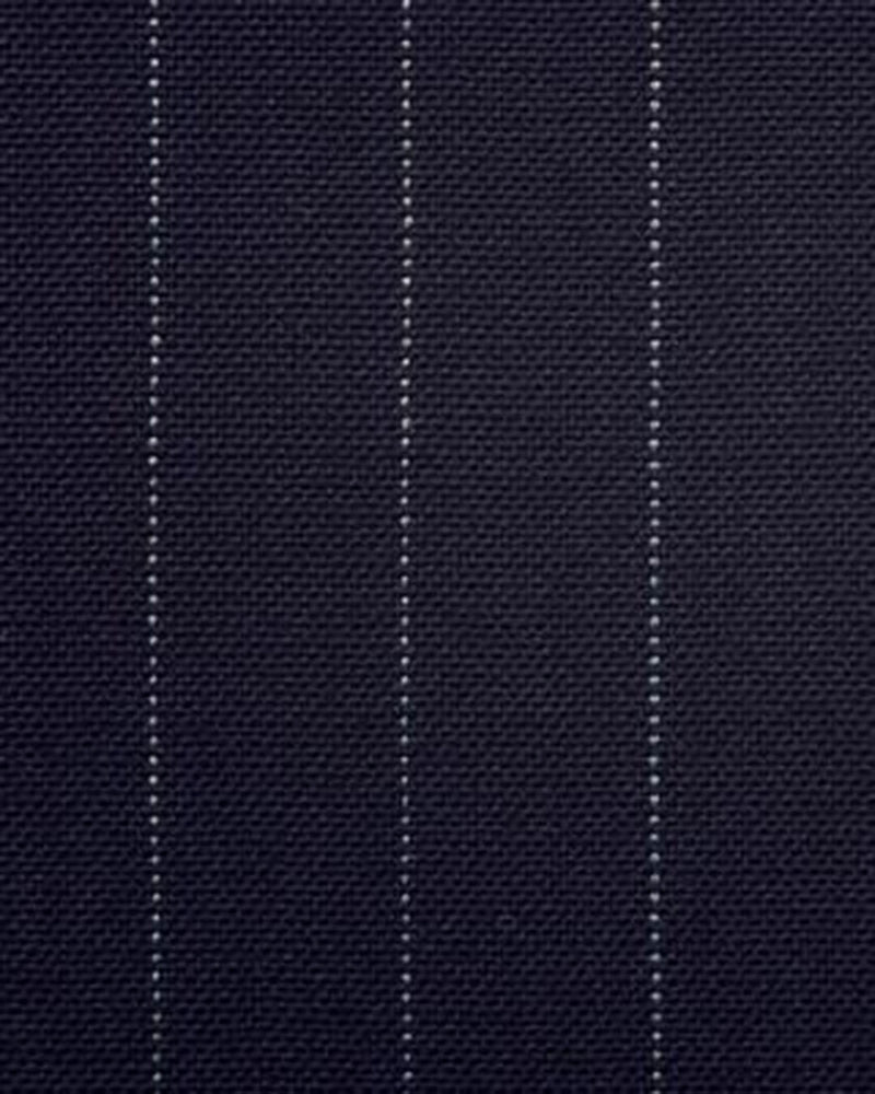 Dugdale Fine Worsted - Navy Pin Stripe Jacket