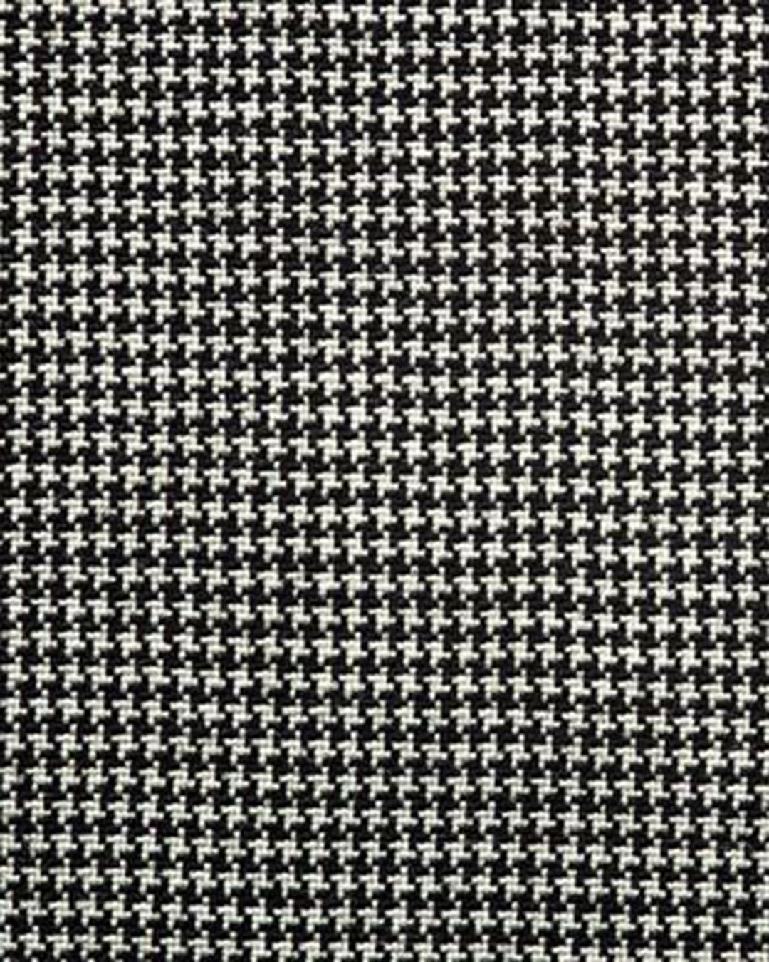 Dugdale Fine Worsted - Fine Black Houndstooth - 2