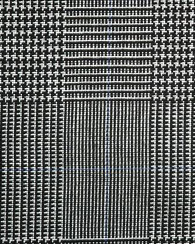 Dugdale Fine Worsted - Grey Prince of Wales with Blue Overcheck