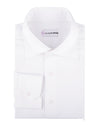 White Satin Dress Shirt