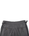 Minnis Mid Grey Wool Flannel Pant