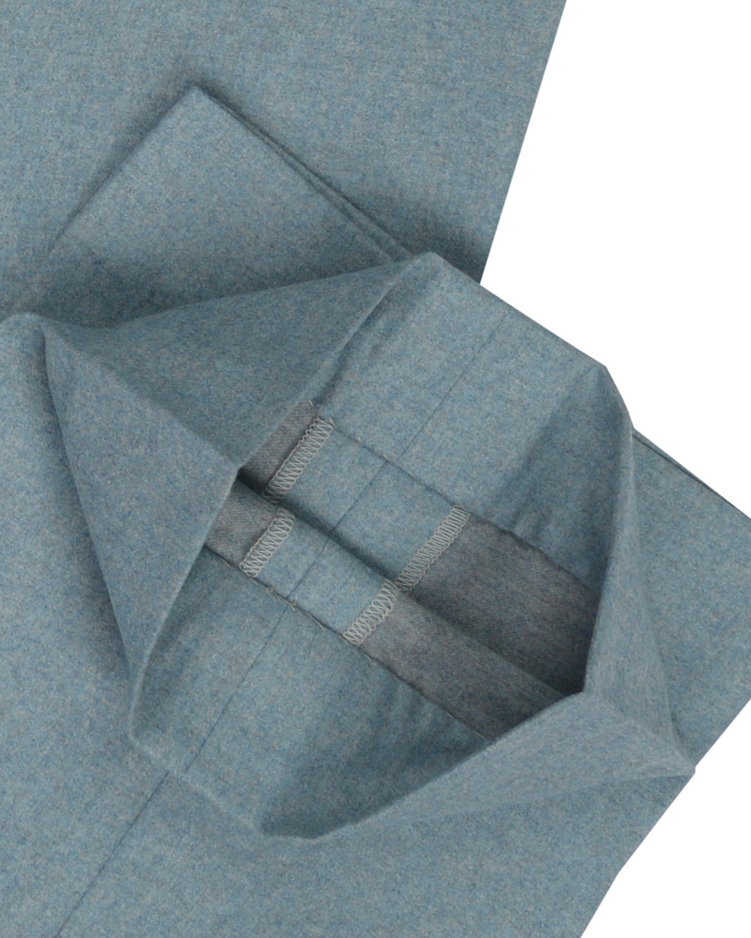 Drapers Sky Blue Flannel Pants - 5