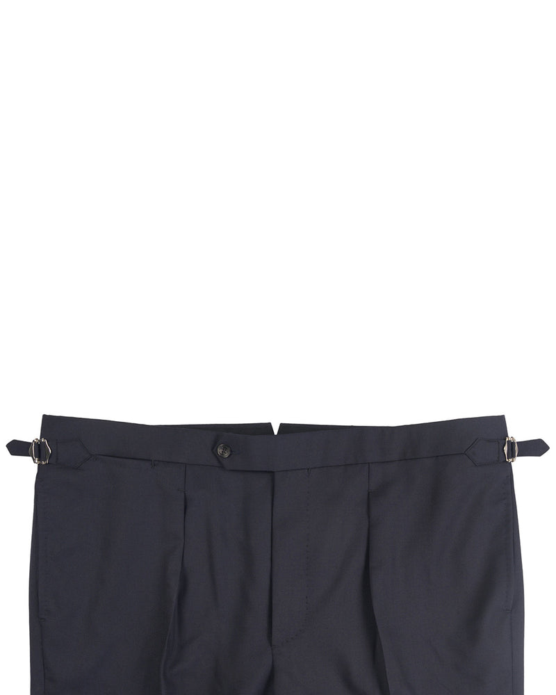 Holland & Sherry Crispaire Midnight Solid