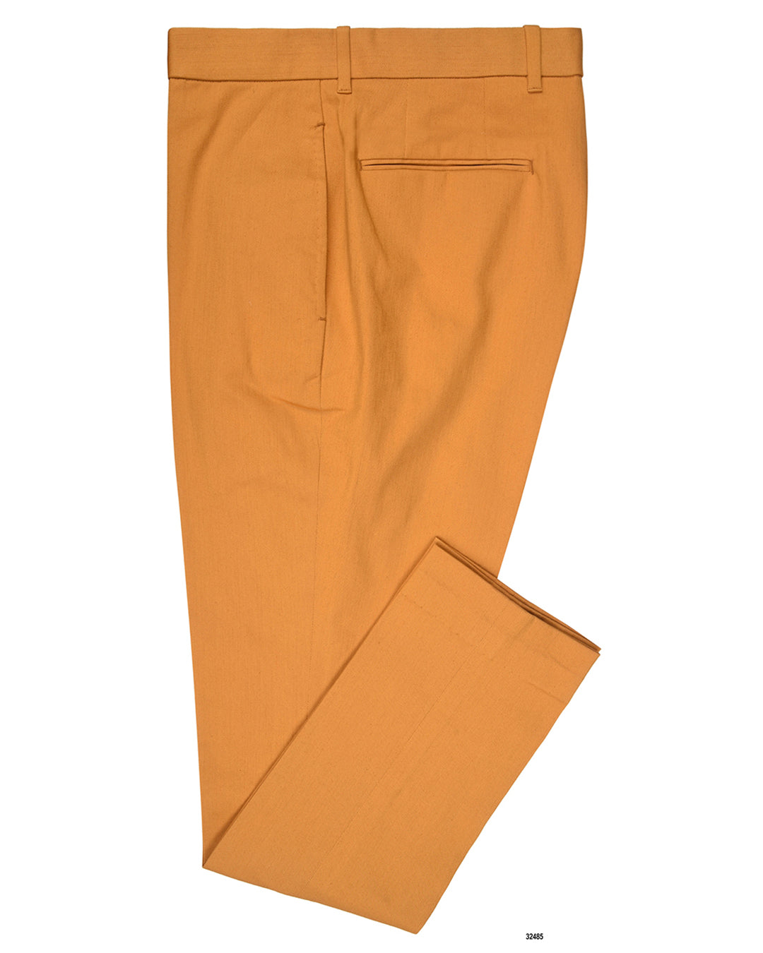 Golden Yellow Stretchable Pants - 1