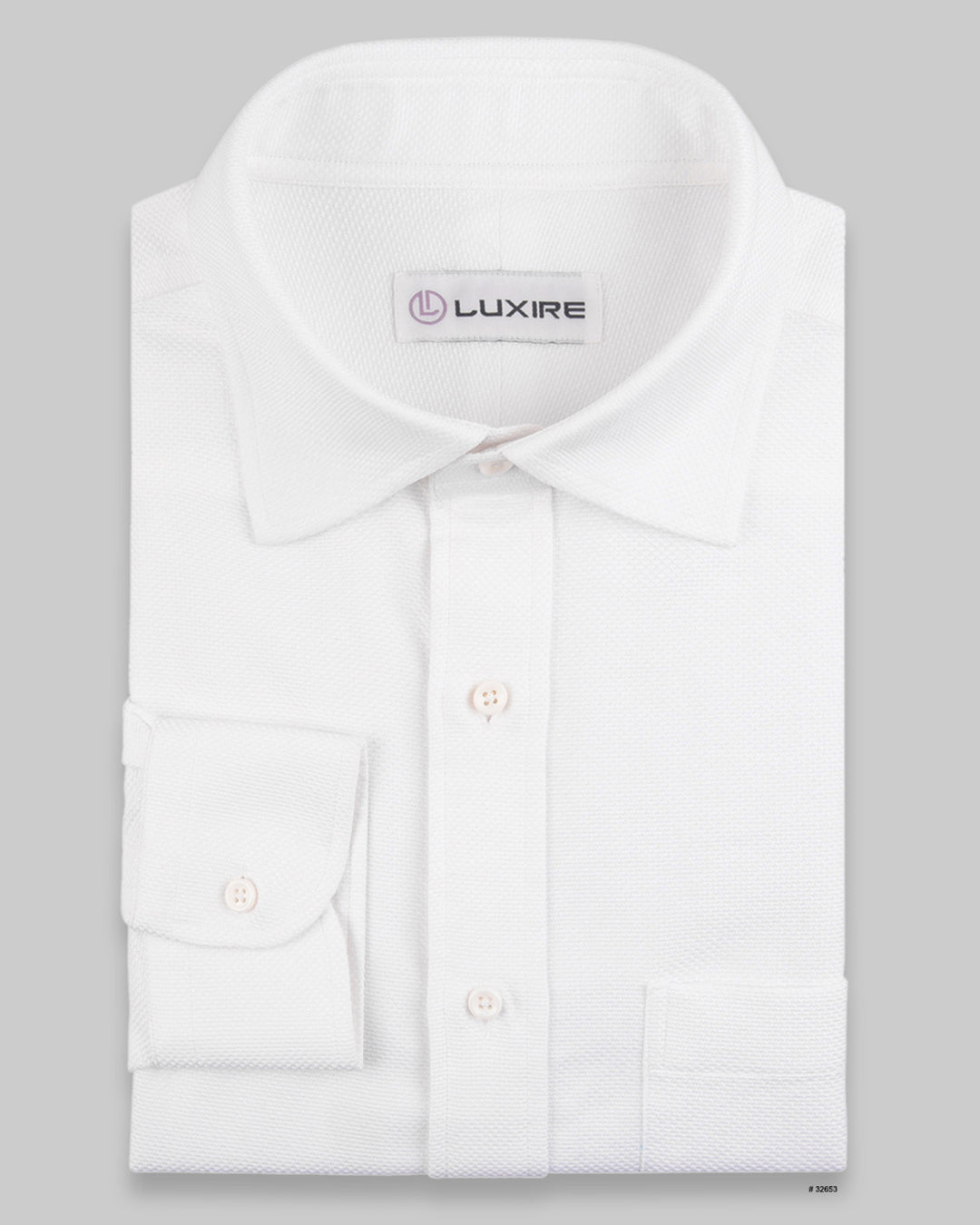 Grandi and Rubinelli Matt White Lustrous Shirt - 1