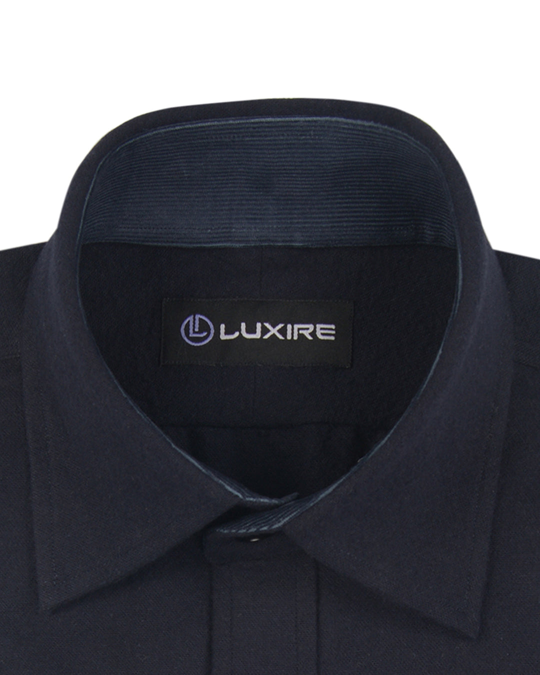 Dark Navy Flannel Work Shirt - 2