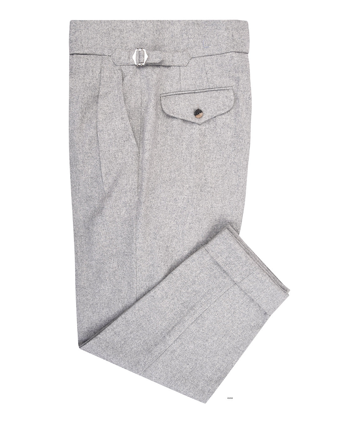 Minnis Flannel-Light Grey Plain - 1
