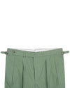 Chino: Green Slub Chambray
