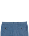 Blue Plain Cotton Pant
