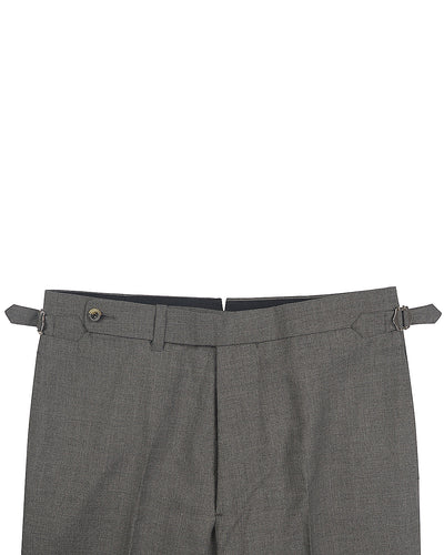 Holland & Sherry Crispaire Grey Solid