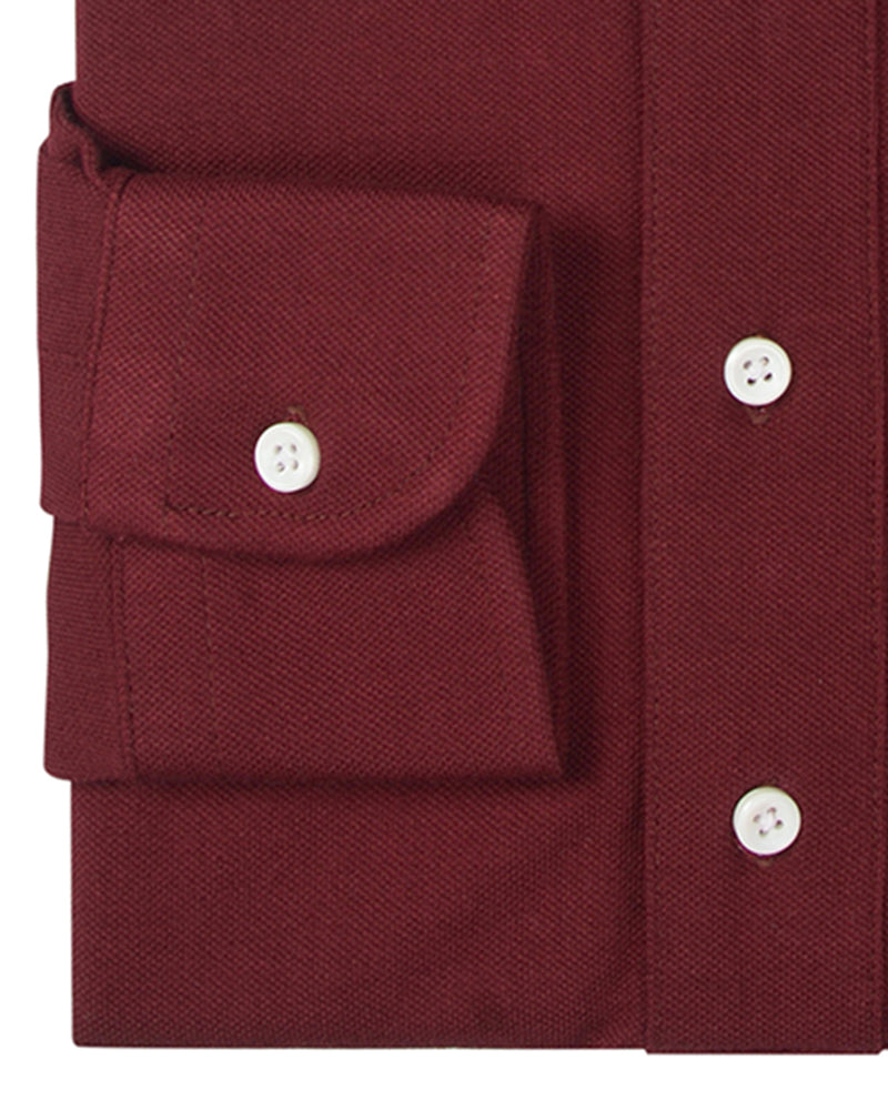 Polo Plain Maroon