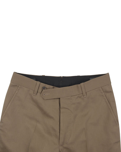 Drab Brown Twill Chino