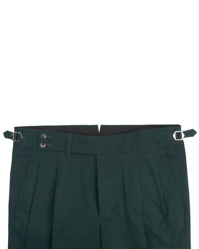 Bottle Green Soft Twill Pant