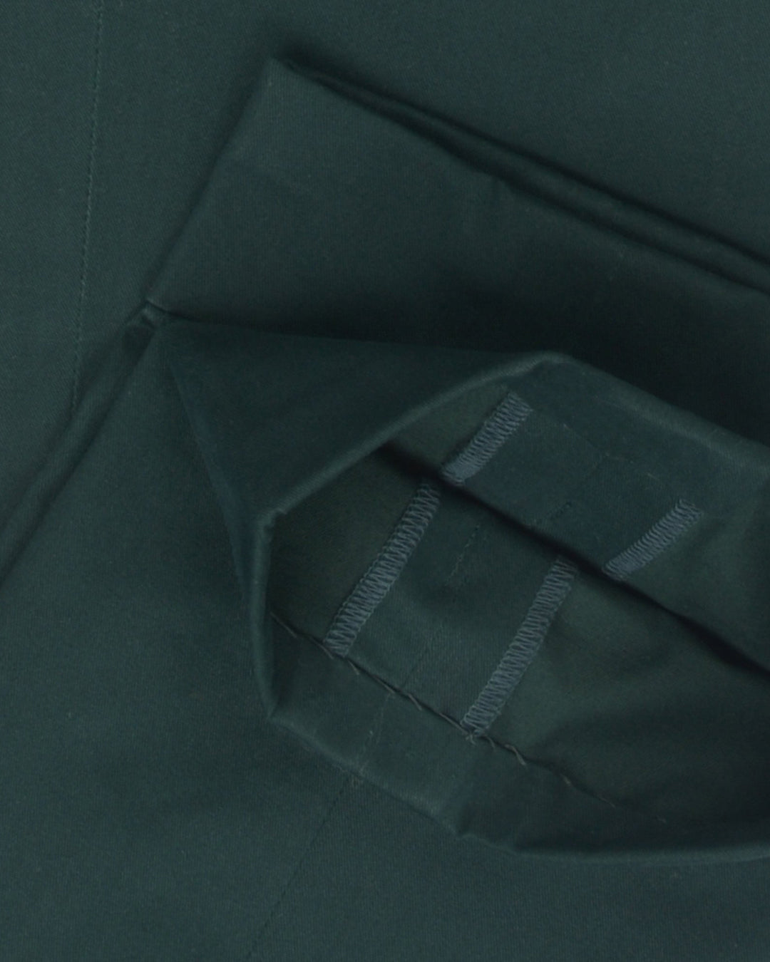 Bottle Green Soft Twill Pant - 5