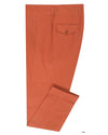 Soft Burnt Orange Twill Chino
