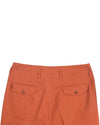 Soft Burnt Orange Twill Chino