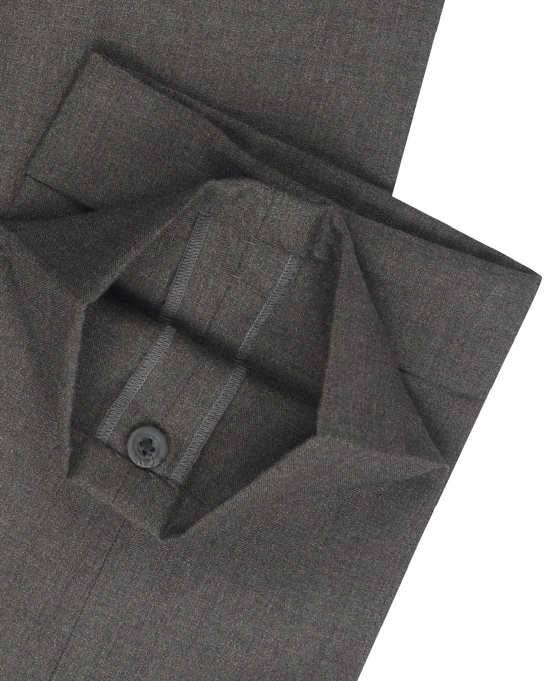 Holland & Sherry Crispaire Dark Grey Solid - 2