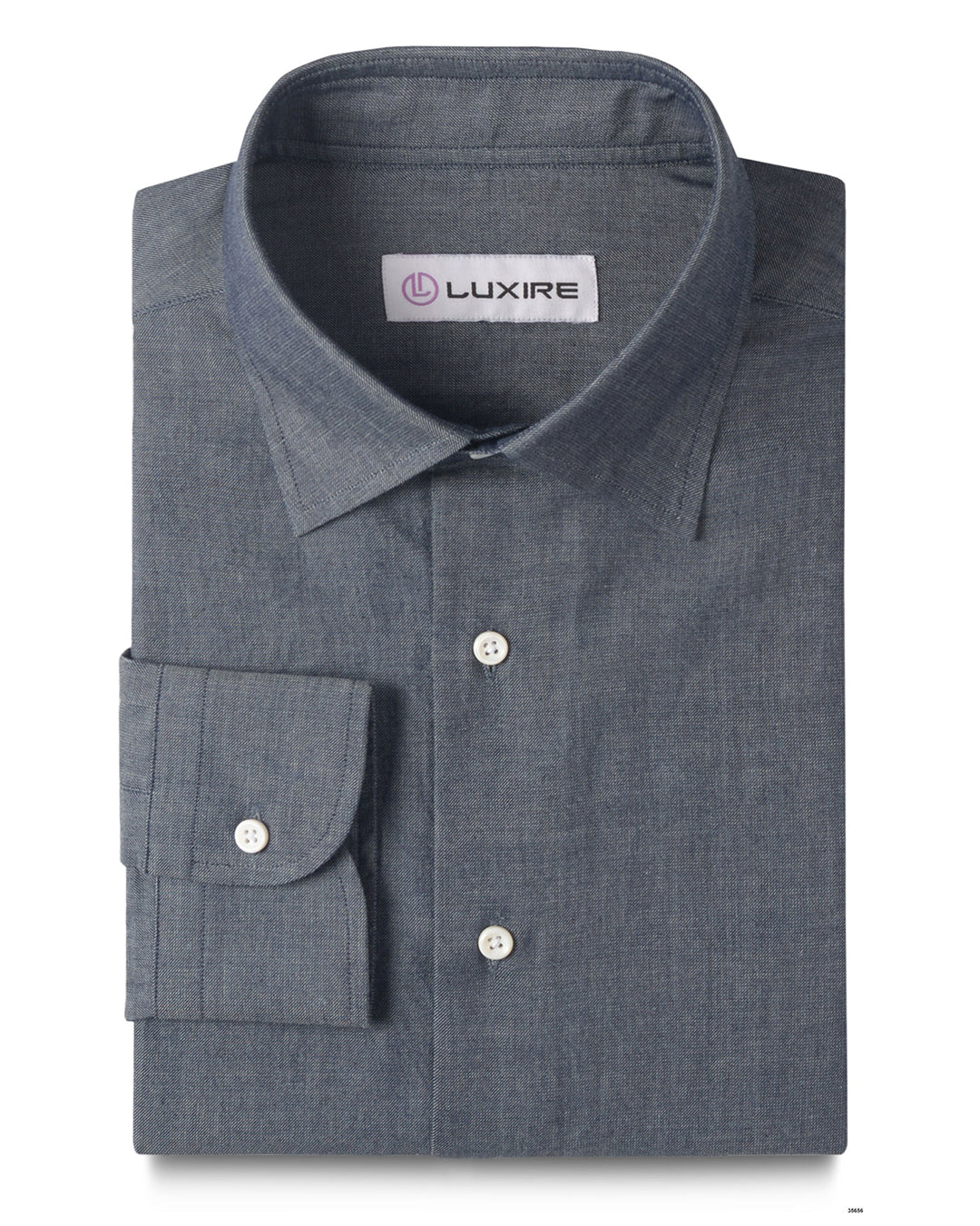 Soft Indigo Chambray - 1