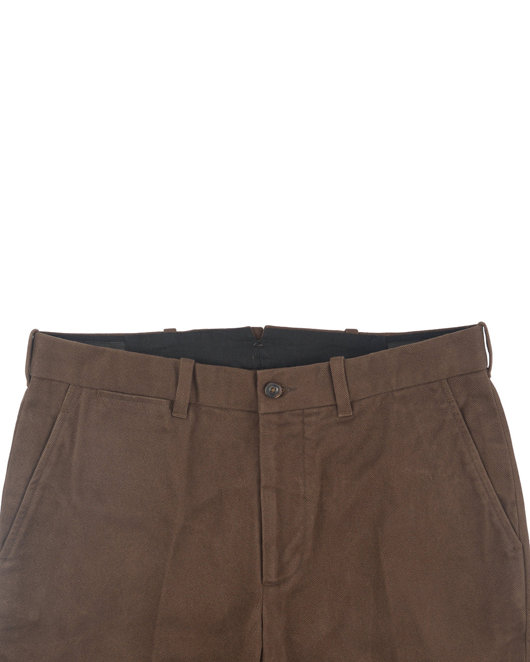 Brisbane Moss Cocoa Heavy Cotton Twill - 2