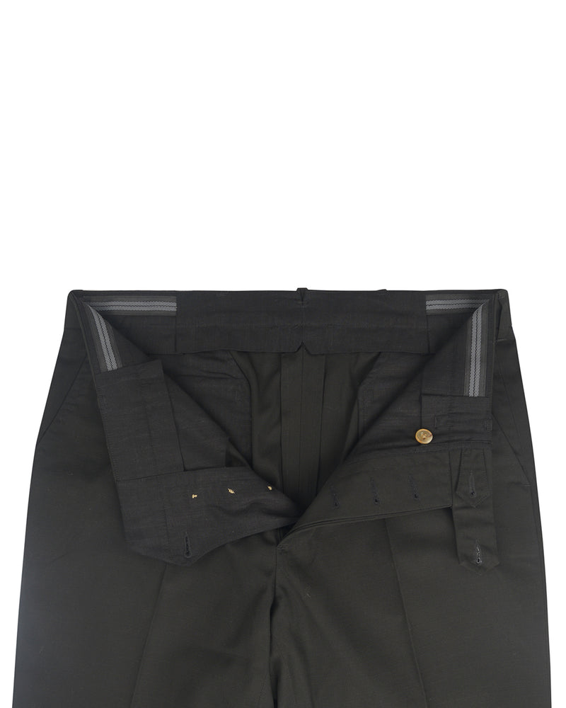 Black Ripstop Chino Pants