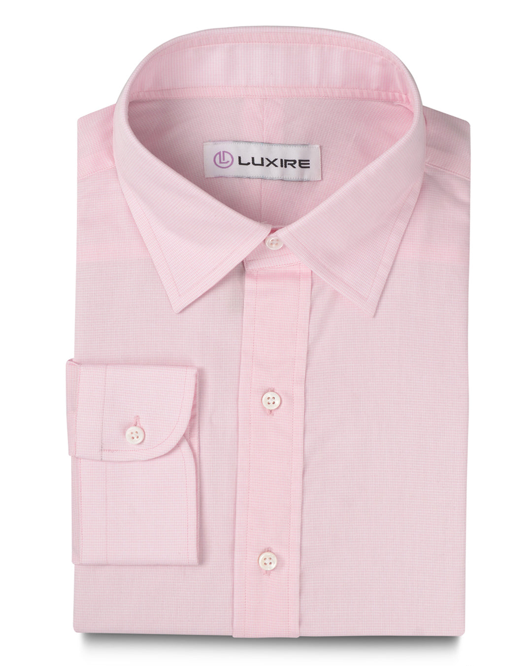 Pink White Micro Checks - 1
