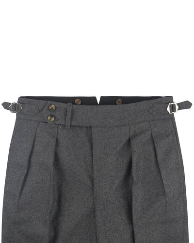 Holland Sherry Classic Worsted Flannel Wool Wool Grey