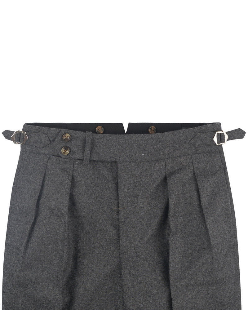 Holland Sherry Classic Worsted Flannel Wool Wool Grey