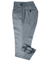 Dugdale Fine Worsted Pant - Grey Plain