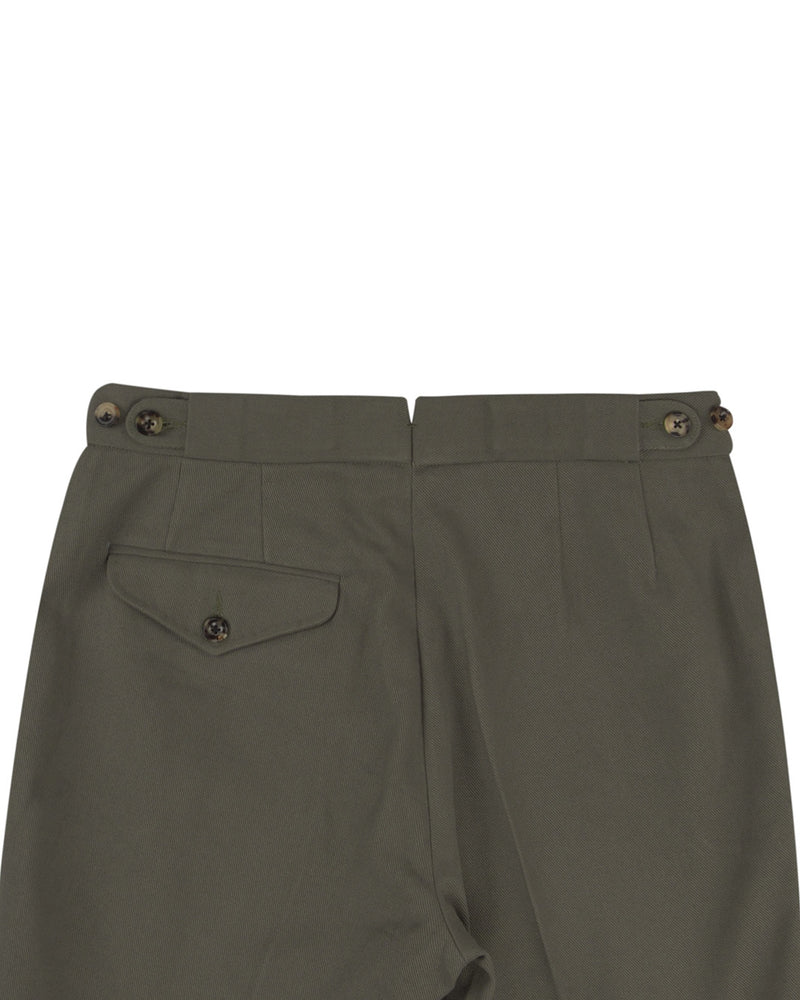 Brisbane Moss Lovat Heavy Cotton Twill