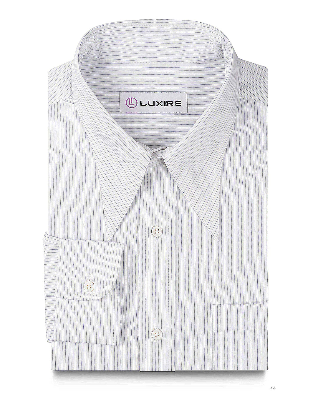 Brembana White Chalk stripes Shirt - 1