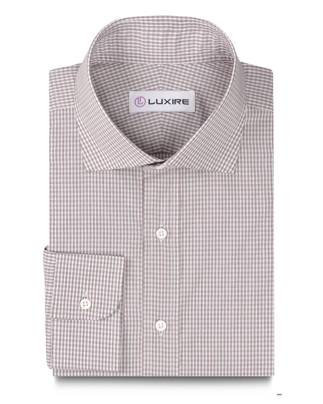 Summer Brown Micro Gingham - 1