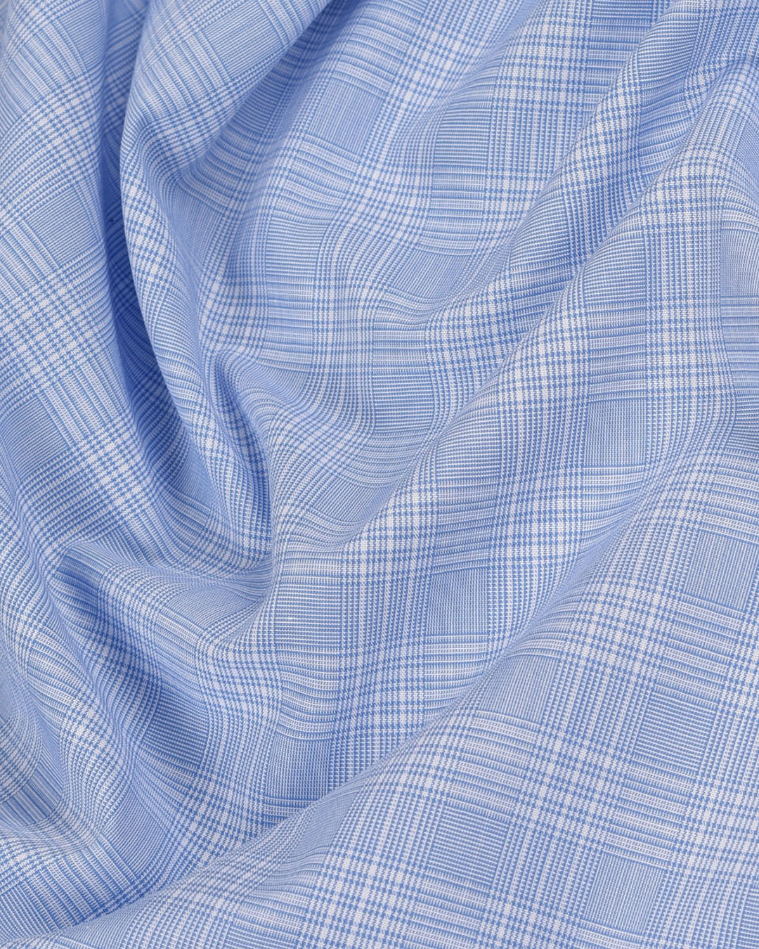 Sky Blue Pow Checks - 6