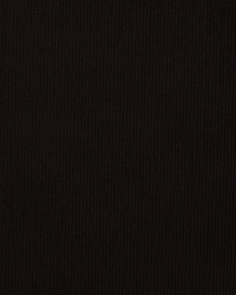 Midnight Black Corduroy