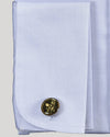 Zambiati 140/2 Powder Blue Twill Shirt