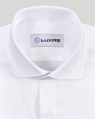 Monti White Self Textured