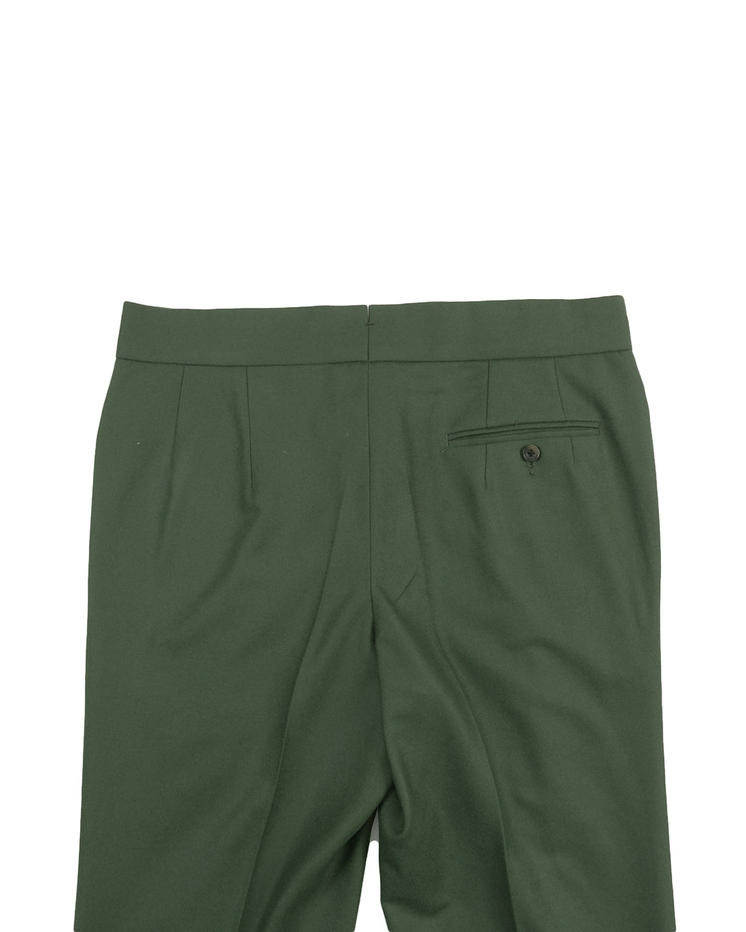 VBC :100% Wool Green Flannel - 5