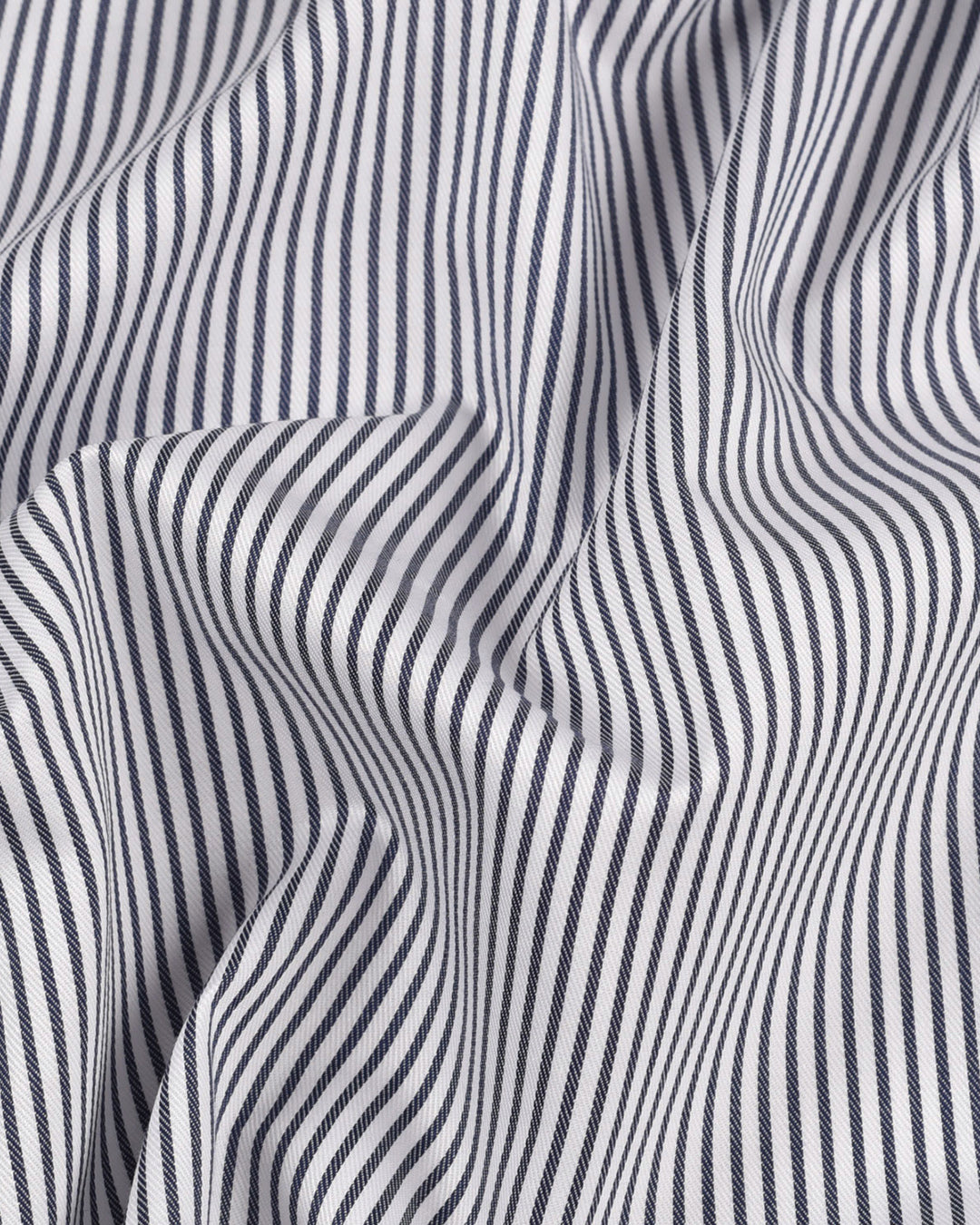 Navy Rope Stripes Shirt - 4
