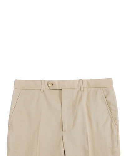 Light Khaki Cotton Dress Pant