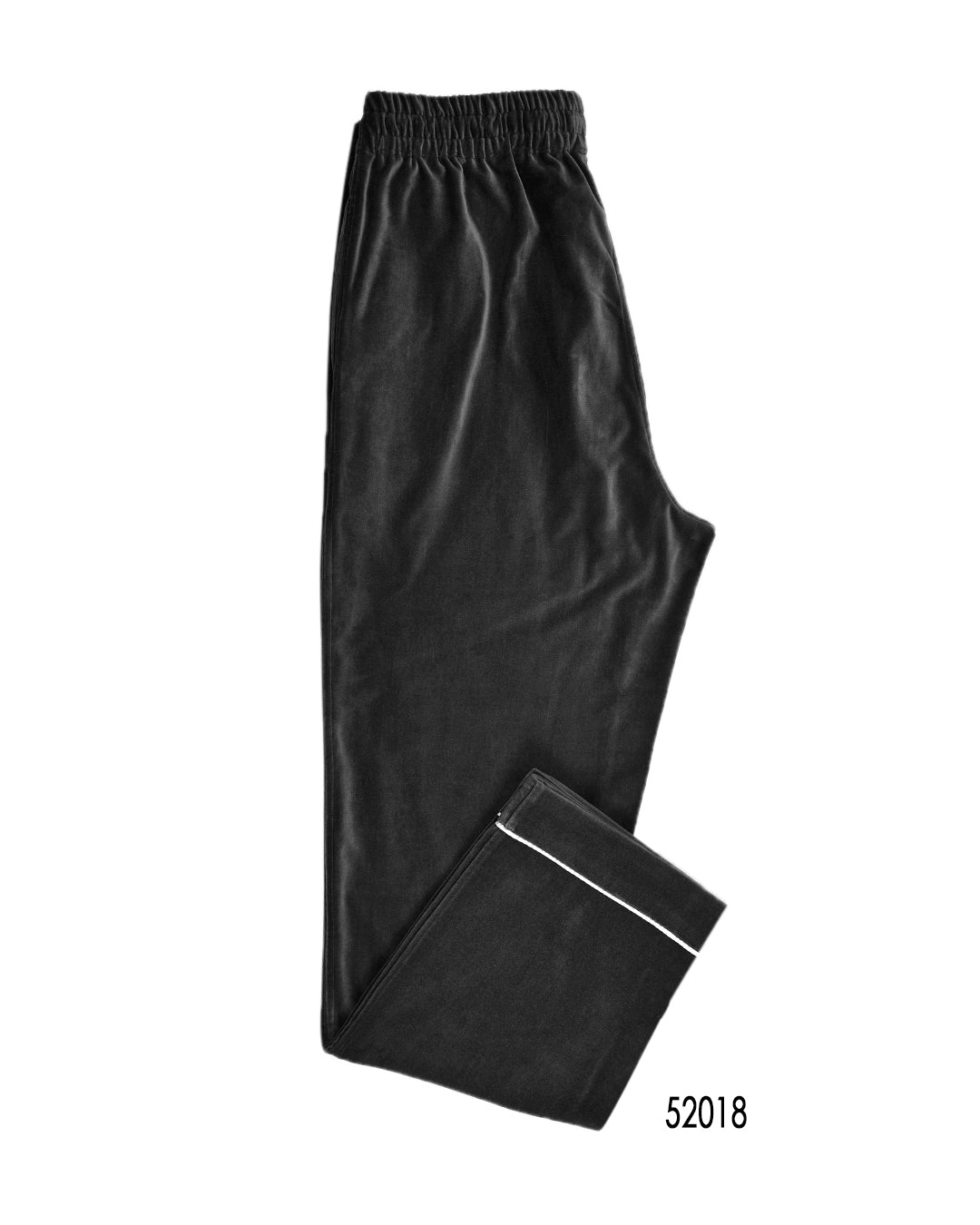 Modrone: Drab Velvet Pyjama - 2 Piece Set - 2