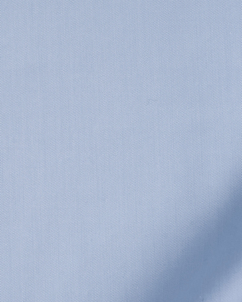 EZS Brembana 2-Ply Giza Sky Blue Business Twill Shirt