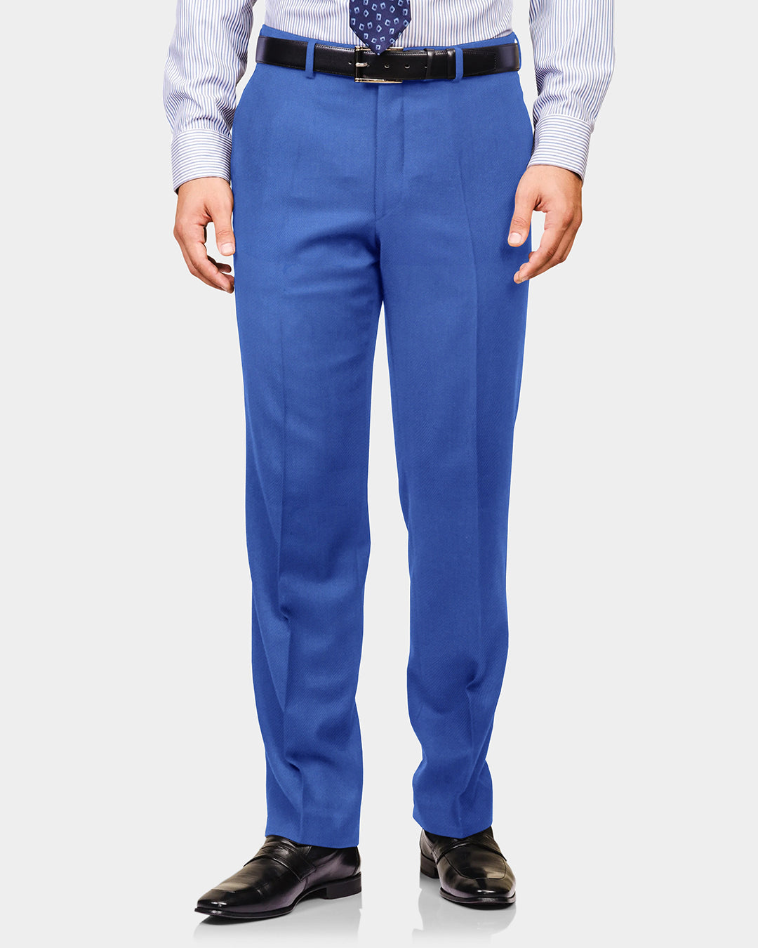 VBC :100 % Royal Blue Cavalry Twill - 2