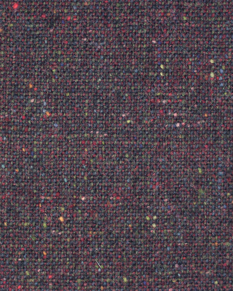 Molloy Plain Donegal Tweed Pants - Purple Blue