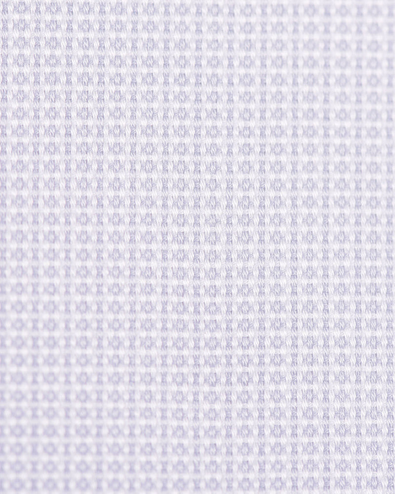 Alumo Light Purple on White End on End